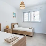 Modern Poolside At Paphos Villa Klorakas