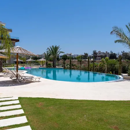 Modern Poolside At Paphos Klorakas